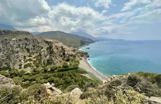 Entdecke den Palmenstrand von Preveli