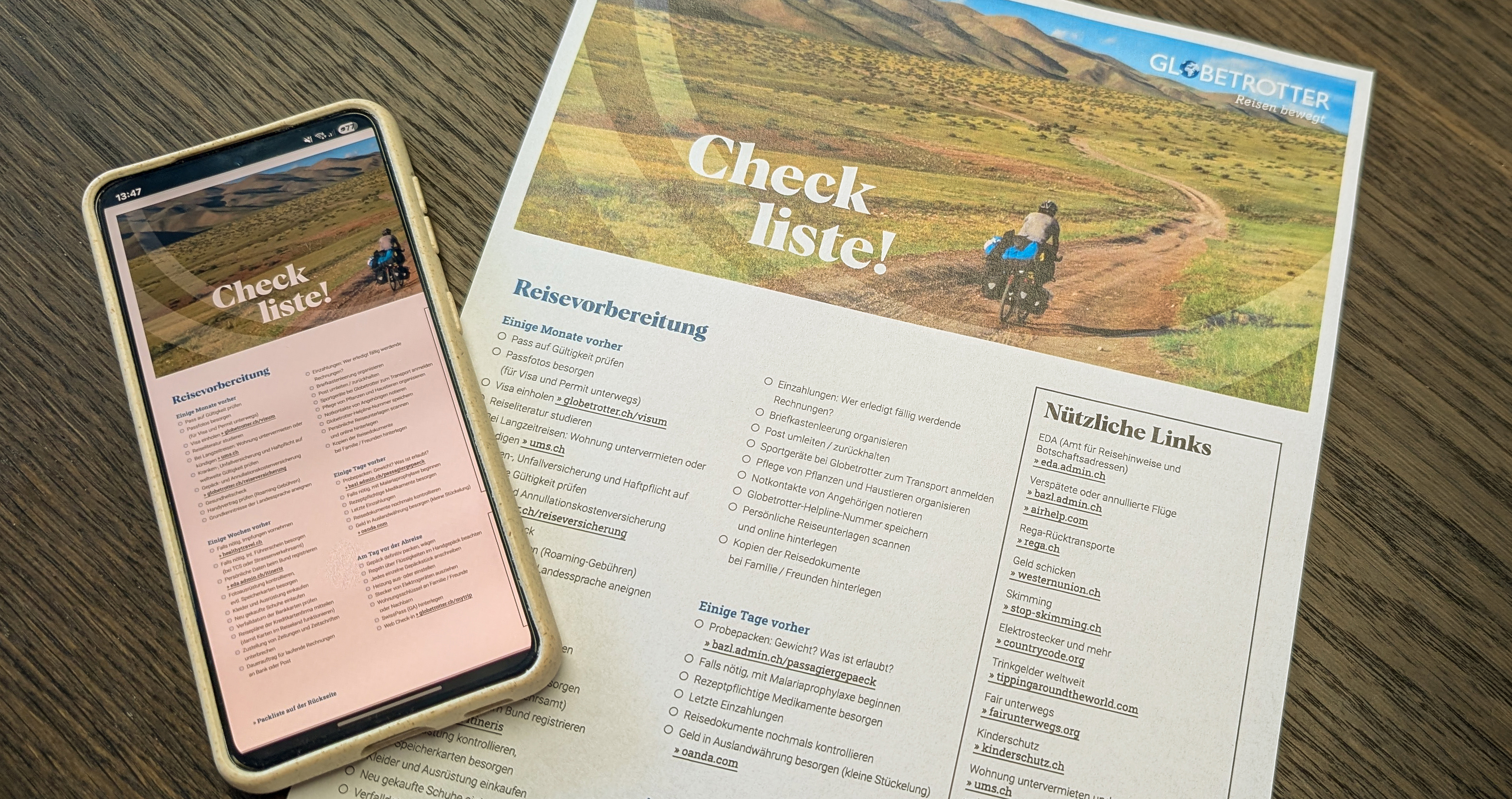 Perfekt vorbereitet: Deine Reise-Checkliste zum Abhaken