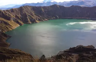 Wandern rund um die Quilotoa-Lagune