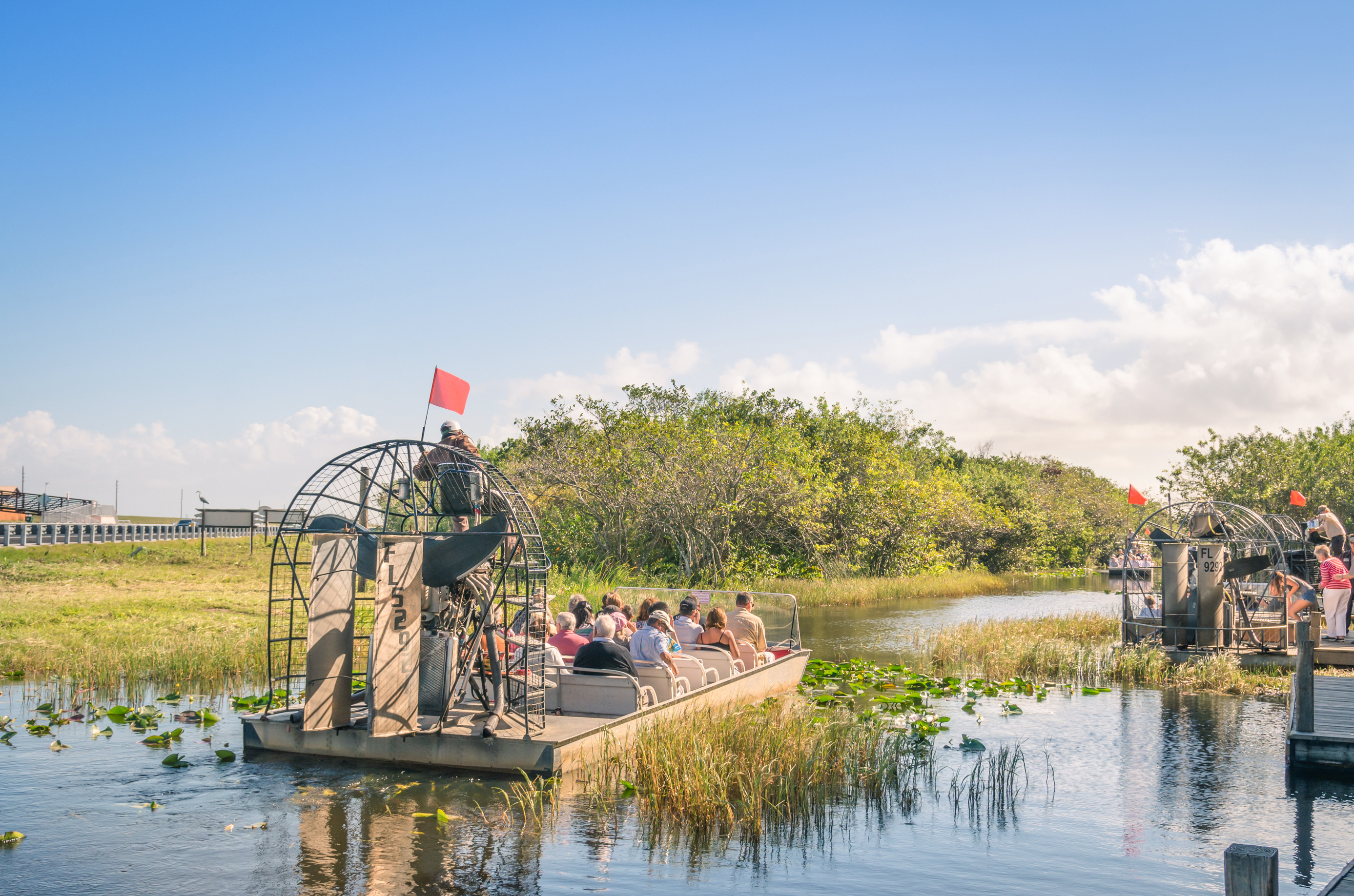 Befahre den Everglades Nationalpark mit einem Boot
