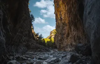 Wandern in der Samaria-Schlucht
