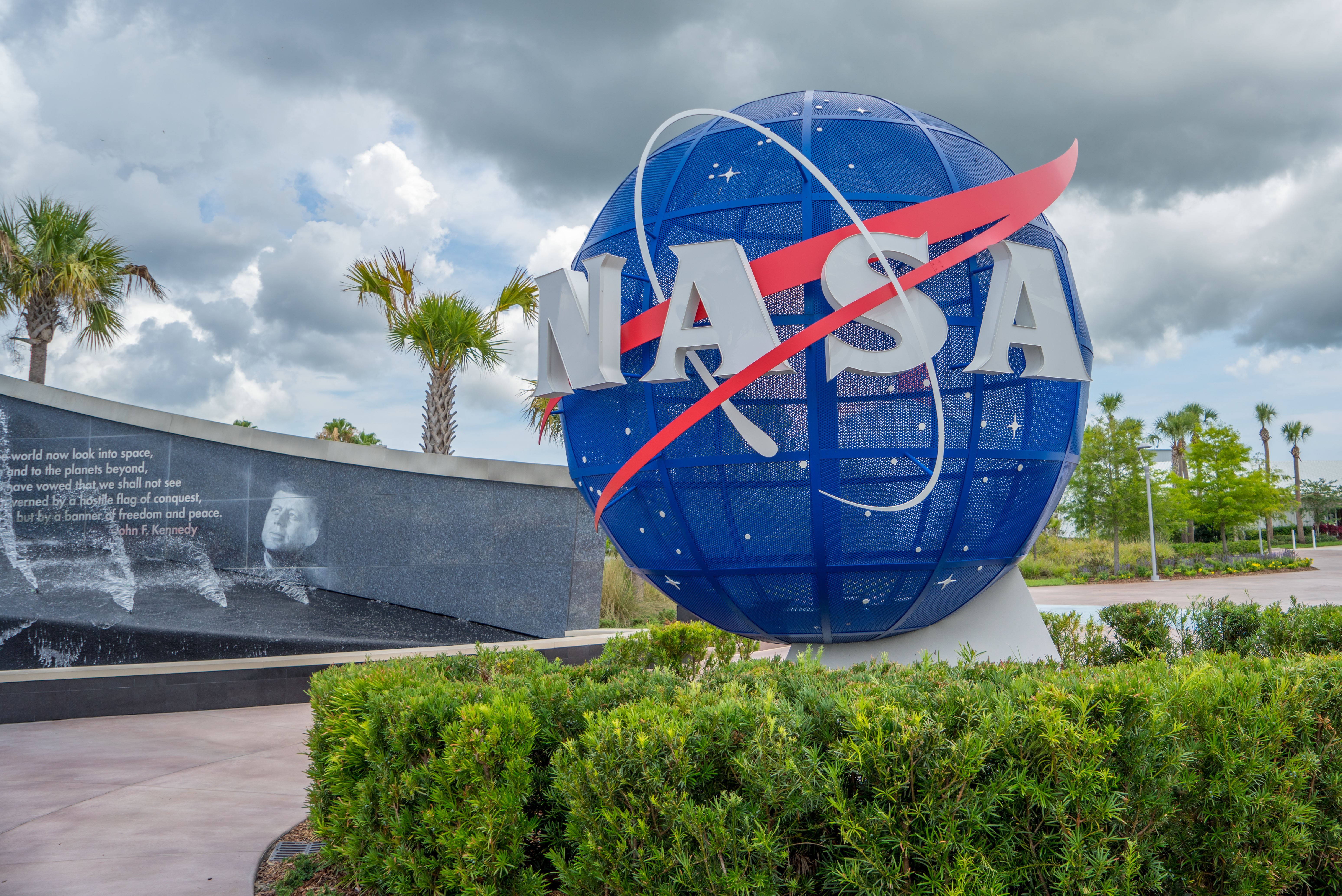 Erkunde den Weltraumbahnhof der NASA