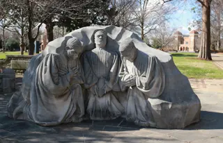 Empfinde im Civil Rights Institute die frühere Rassentrennung nach